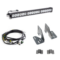 OnX6+ 30 Inch Grille Kit - '18-19 Sierra 2500HD/3500HD (Driving/Combo; Clear)