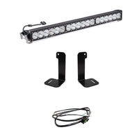 OnX6+ 30 Inch Bumper Kit - '20-24 Gladiator / '18-24 Wrangler JL; W/ OE Plastic Bumper (Driving/Combo; Clear; Upfitter Wiring)