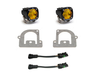 S1 Fog Pocket Kit - '21-24 Bronco Sport (Wide Cornering; Baja Amber)