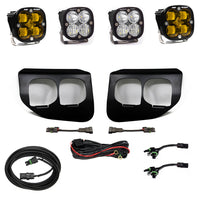 Squadron SAE/Sport Fog Pocket Kit - '20-22 F-250/350 Super Duty (SAE Fog; Baja Amber; Toggle Wiring)
