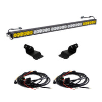 OnX6+ 50 Inch Roof Mount Kit - '21-On Bronco; '22-On Bronco Raptor (Multi-Pattern; Clear/Baja Amber; Toggle Wiring)