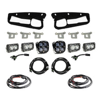 Squadron SAE/Dual S2 Sport Steel Bumper Fog Pocket Kit - '21-On Bronco; '22-On Bronco Raptor; Steel Bumper (SAE Fog; Clear; Toggle Wiring)
