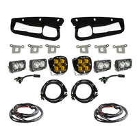 Squadron SAE/Dual S2 Sport Steel Bumper Fog Pocket Kit - '21-On Bronco; '22-On Bronco Raptor; Steel Bumper (SAE Fog; Baja Amber; Toggle Wiring)