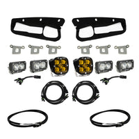 Squadron SAE/Dual S2 Sport Steel Bumper Fog Pocket Kit - '21-On Bronco; '22-On Bronco Raptor; Steel Bumper (SAE Fog; Baja Amber; Upfitter Wiring)