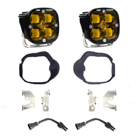 Squadron SAE Fog Pocket Kit - '19-24 Sprinter 1500/2500/3500 (SAE Fog; Baja Amber)