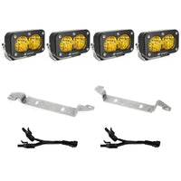 S2 Sport Fog Pocket Kit - '22-On Tundra (Wide Cornering; Baja Amber)