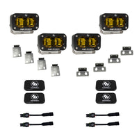 S2 SAE Amber Fog Pocket Kits - Ford '21-On F-150 Raptor  '24-On F-150 Raptor 37/R
