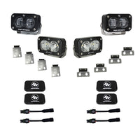 S2 SAE/S2 Pro Fog Pocket Kits - Ford '21-On F-150 Raptor  '23-On Bronco Raptor  '24-On F-150 Raptor 37/R
