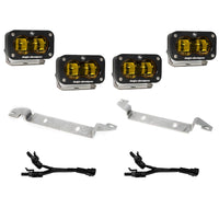 S2 SAE OEM Fog Light Replacement Kit - 2024-On Toyota Tacoma (SAE Spot; Baja Amber)