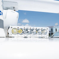 OnX6+ White Straight LED Light Bar (10 Inch; Driving/Combo; Clear)
