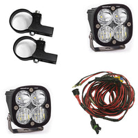 PowerSports Squadron Pro Horizontal Mount Light Kit (Driving/Combo; Clear; 1.75 Inch Mount)