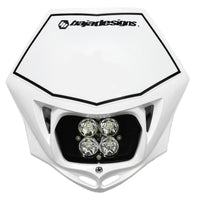 Motorcycle Squadron Sport (D/C) Headlight Kit W/ Shell (White Shell; Spot; Clear)