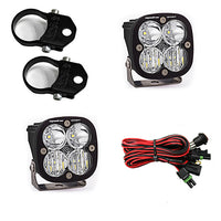 PowerSports Squadron Sport A-Pillar Mount Light Kit (Driving/Combo; Clear; 1.75 Inch Mount)