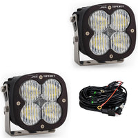 XL Sport LED Light Pod Pair (Wide Cornering; Clear)