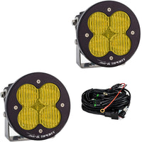 XL-R Sport LED Light Pod Pair (Wide Cornering; Baja Amber)