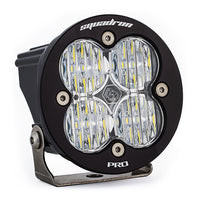 Squadron-R Pro Black LED Light Pod (Wide Cornering; Clear)