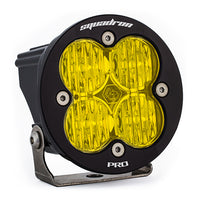 Squadron-R Pro Black LED Light Pod (Wide Cornering; Baja Amber)