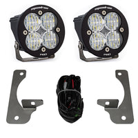 Squadron-R Pro Fog Pocket Kit - '10-18 Wrangler JK; W/ Premium OE Bumper (Wide Cornering; Clear)