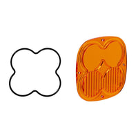 Squadron Light Pod Lens Kit (Driving/Combo; Factory Amber)