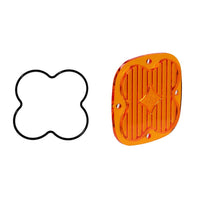 Squadron Light Pod Lens Kit (Wide Cornering; Factory Amber)