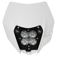 XL80 (D/C) Headlight Kit W/ Shell - '14-16 250 XCF-W/350 EXC-F/450 XC-W/500 EXC; '13-16 500 XC-W (Spot; Clear)