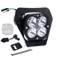 KTM XL80 (D/C) Headlight Kit W/ Dimmer - 2024-On 450 XCF-W; 350 XW-F; 500 XW-F (Spot; Clear)