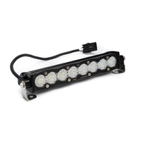 S8 Straight LED Light Bar (10 Inch; Work/Scene; Clear)