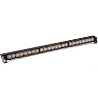 S8 Straight LED Light Bar (30 Inch; Wide Cornering; Clear)