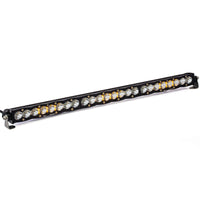 S8 Straight LED Light Bar (30 Inch; Work/Scene; Clear)
