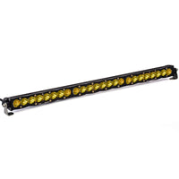 S8 Straight LED Light Bar (30 Inch; Driving/Combo; Baja Amber)