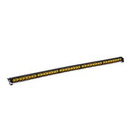 S8 Straight LED Light Bar (50 Inch; Wide Cornering; Baja Amber)