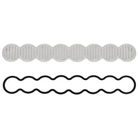 S8 Light Bar Lens Kit (10 Inch; Wide Cornering; Clear)