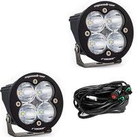 Squadron-R Racer Edition LED Light Pod Pair (Racer Spot; Clear)