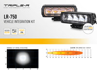 Triple-R Ford Ranger Lariat Grille Kit With LR-750 - GK-USFRL-02K