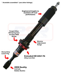 Toyota Landcruiser 200 Series PSR TTG Front Shock Absorber