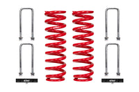 Set Of 2 Front Springs + Rear Lift Blocks
